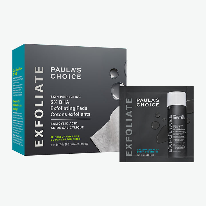 Skin Perfecting 2% BHA Exfoliating Pads – Paula's Choice Singapore