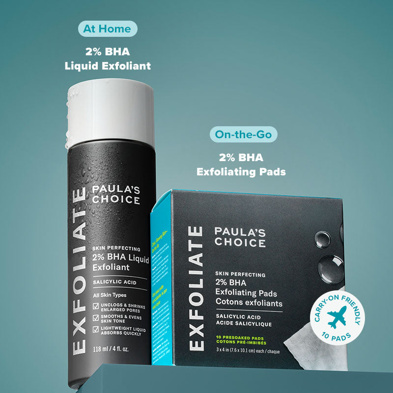 Skin Perfecting 2% BHA Exfoliating Pads – Paula's Choice Singapore