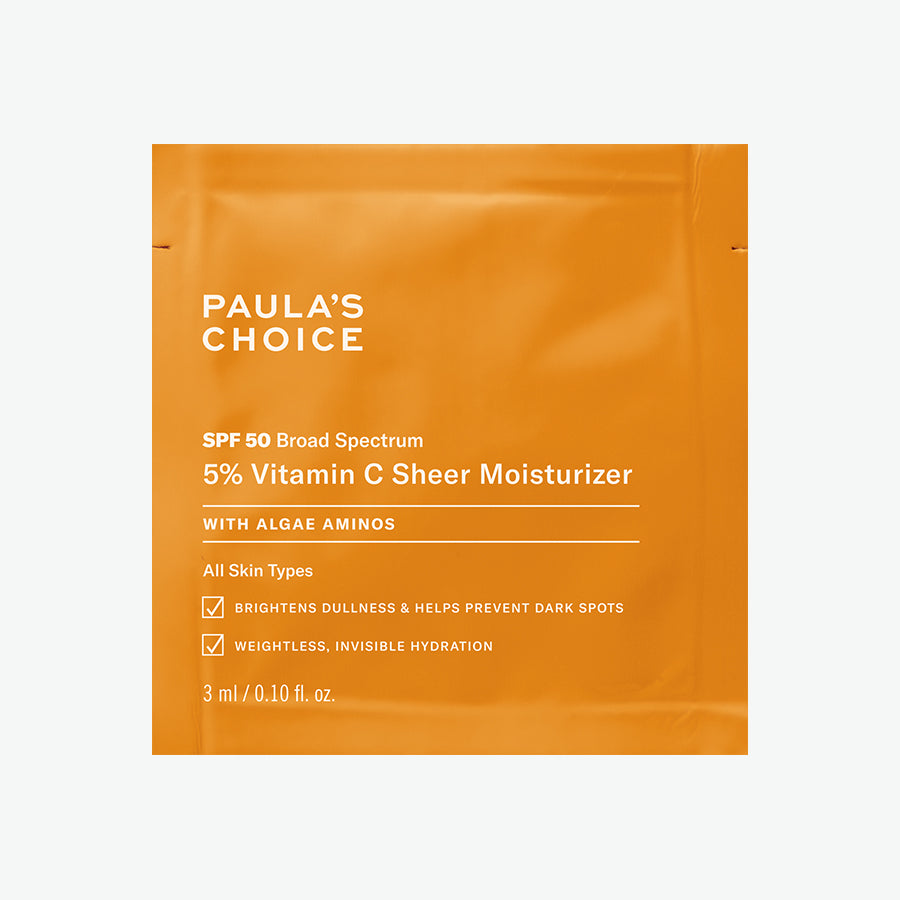 [FFREE GIFT] 5% Vitamin C Sheer Moisturizer SPF 50 - Packette