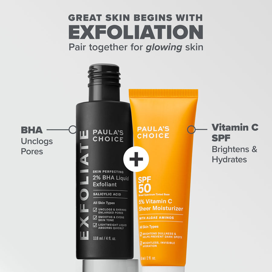 5% Vitamin C Sheer Moisturizer SPF 50 – Paula's Choice Singapore