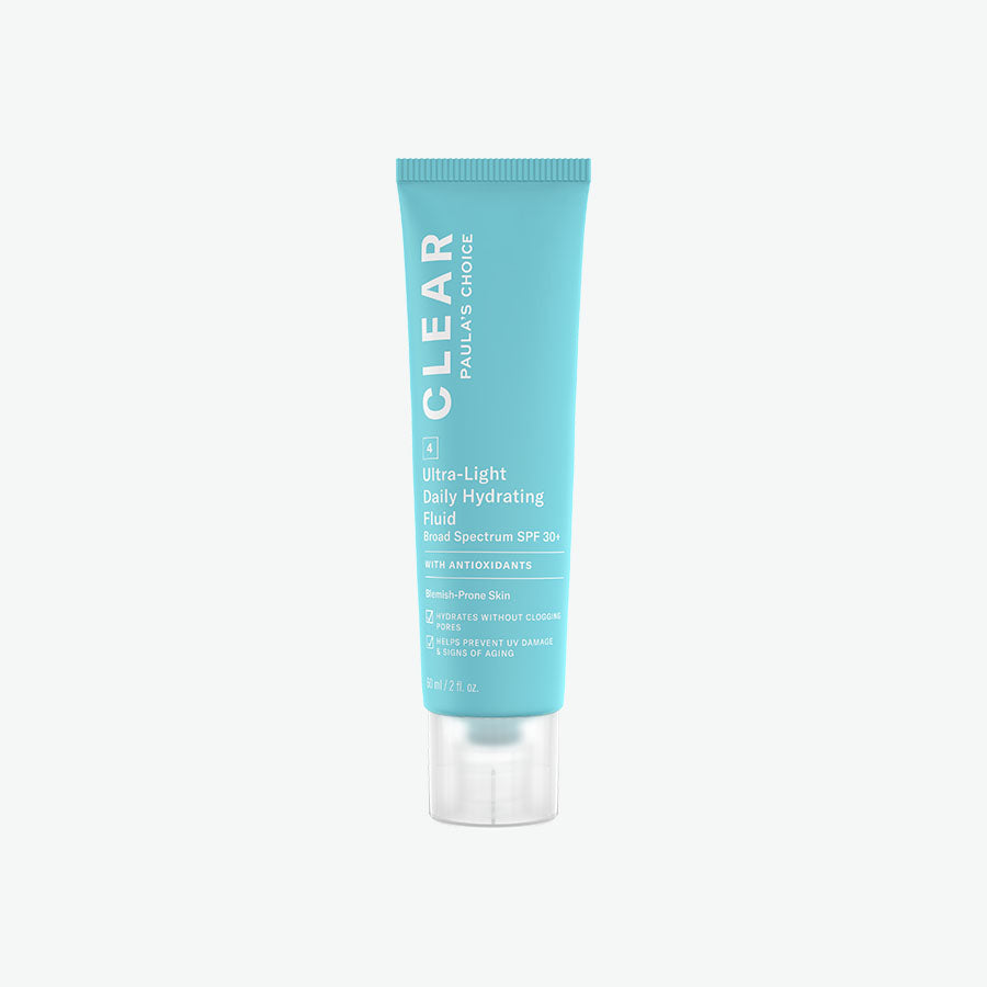 Clear Ultra-Light Daily Hydrating Fluid SPF 30+ 60ML - Paula's Choice Singapore