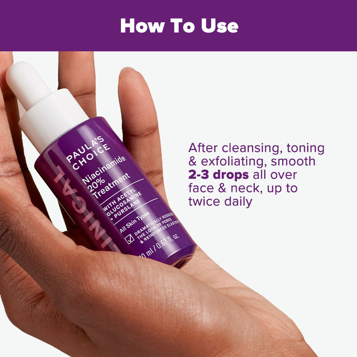 Paula's Choice Clinical Niacinamide 20% Treatment – Paula's Choice