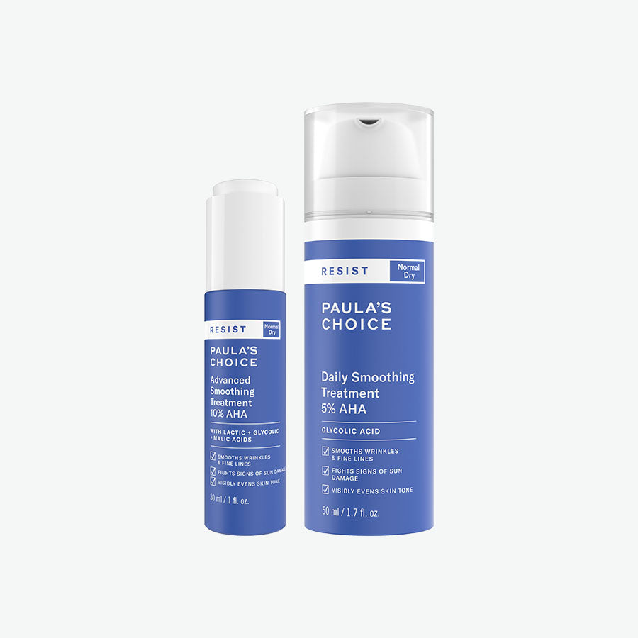 Skin Resurfacing & Smoothing Exfoliant Kit - Paula's Choice Singapore